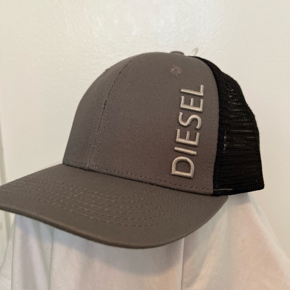 Bosch Power Tools Diesel Snapback Trucker Hat grey black mesh nwot